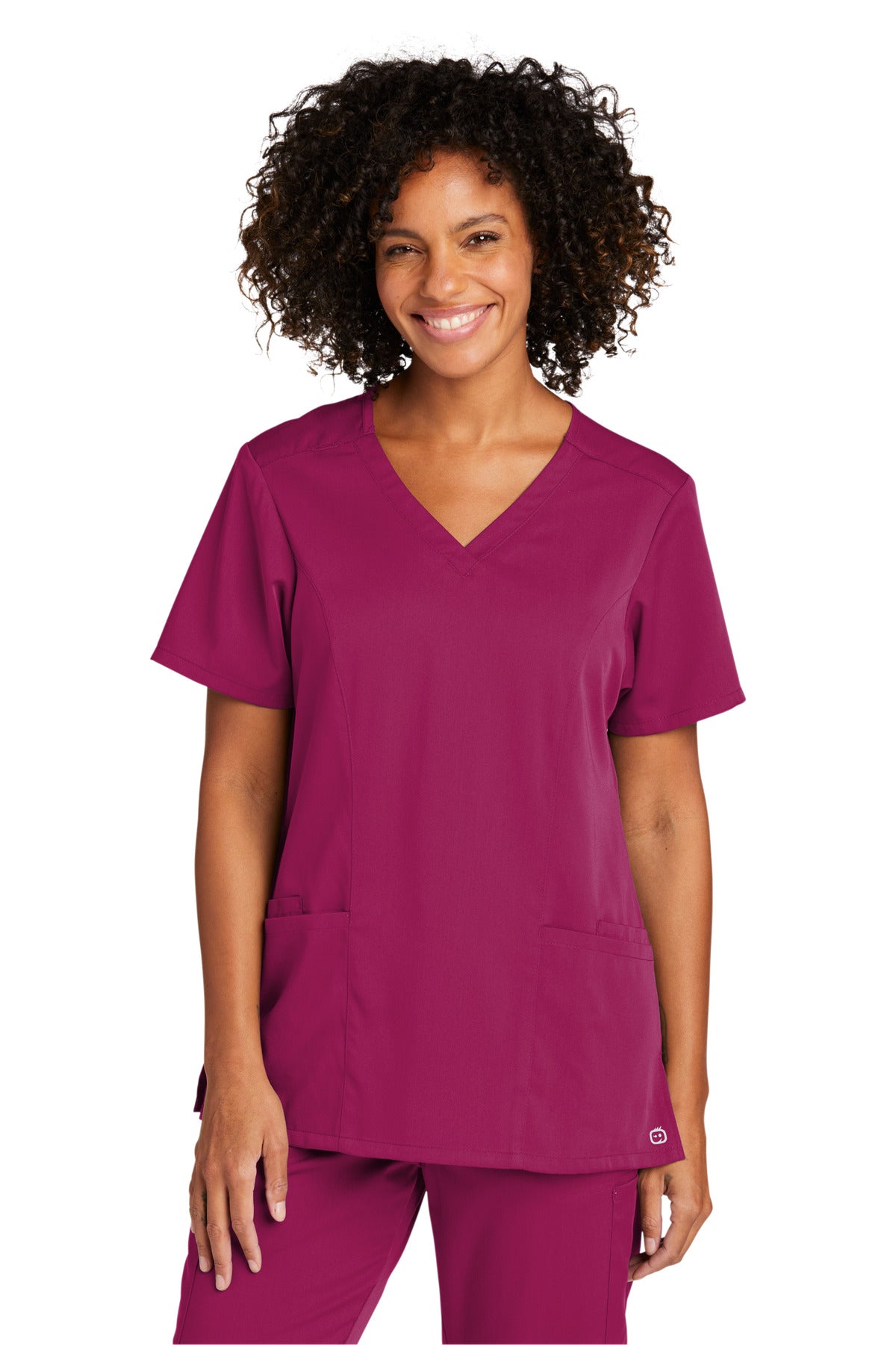 WonderWink Women's Premiere Flex V-Neck Top. WW4168