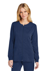 WonderWink Women's Premiere Flex Full-Zip Scrub Jacket. WW4088