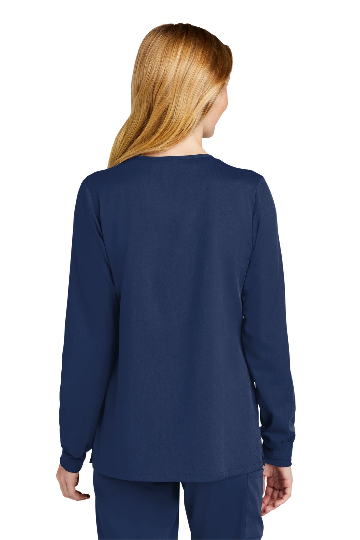 WonderWink Women's Premiere Flex Full-Zip Scrub Jacket. WW4088