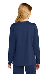 WonderWink Women's Premiere Flex Full-Zip Scrub Jacket. WW4088