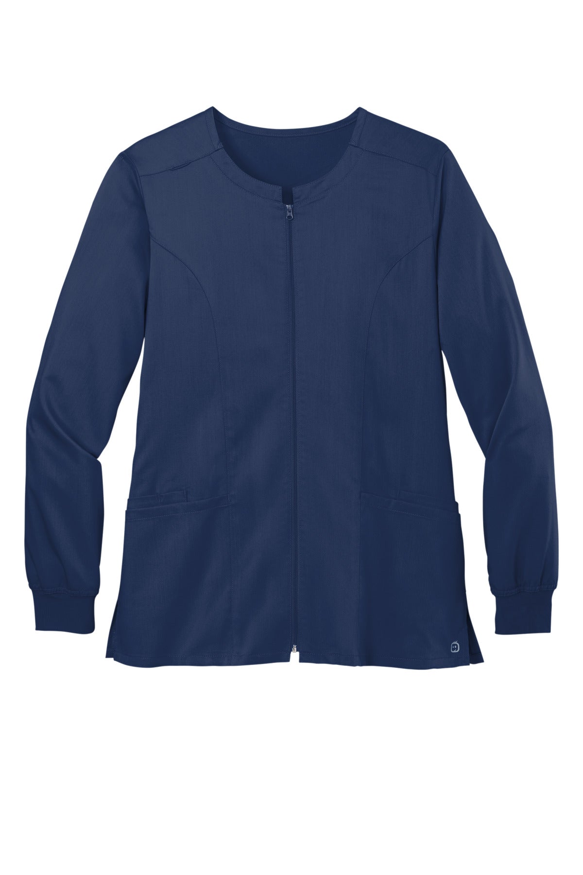 WonderWink Women's Premiere Flex Full-Zip Scrub Jacket. WW4088