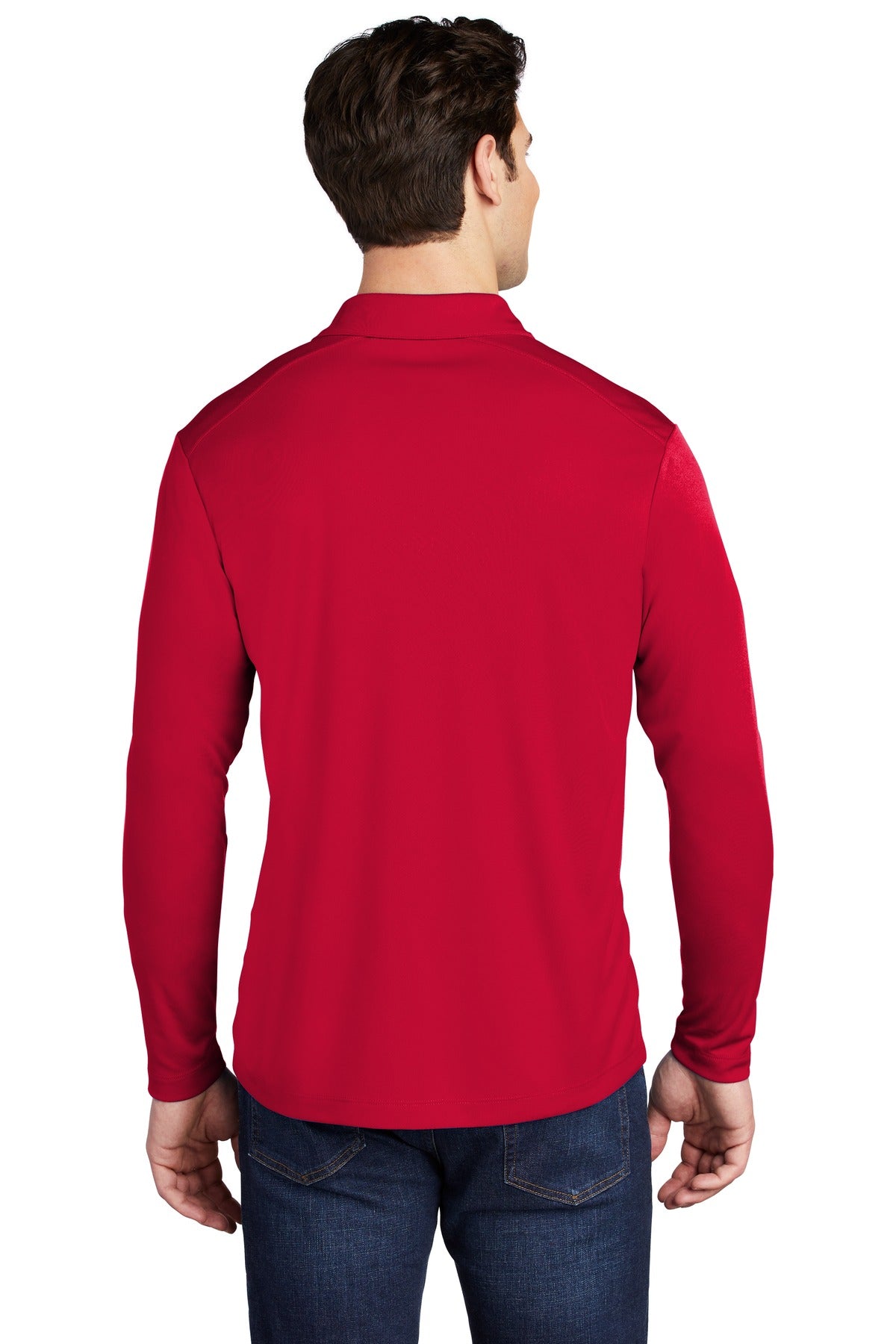 Sport-Tek Men's Posi-UV Pro Long Sleeve Polo Sport-Tek