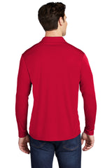 Sport-Tek Men's Posi-UV Pro Long Sleeve Polo Sport-Tek