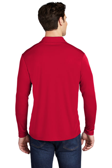 Sport-Tek Men's Posi-UV Pro Long Sleeve Polo Sport-Tek