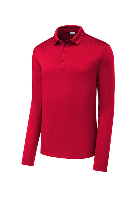 Sport-Tek Men's Posi-UV Pro Long Sleeve Polo Sport-Tek