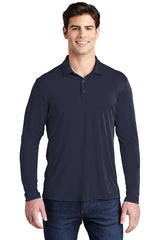 Sport-Tek Men's Posi-UV Pro Long Sleeve Polo Sport-Tek