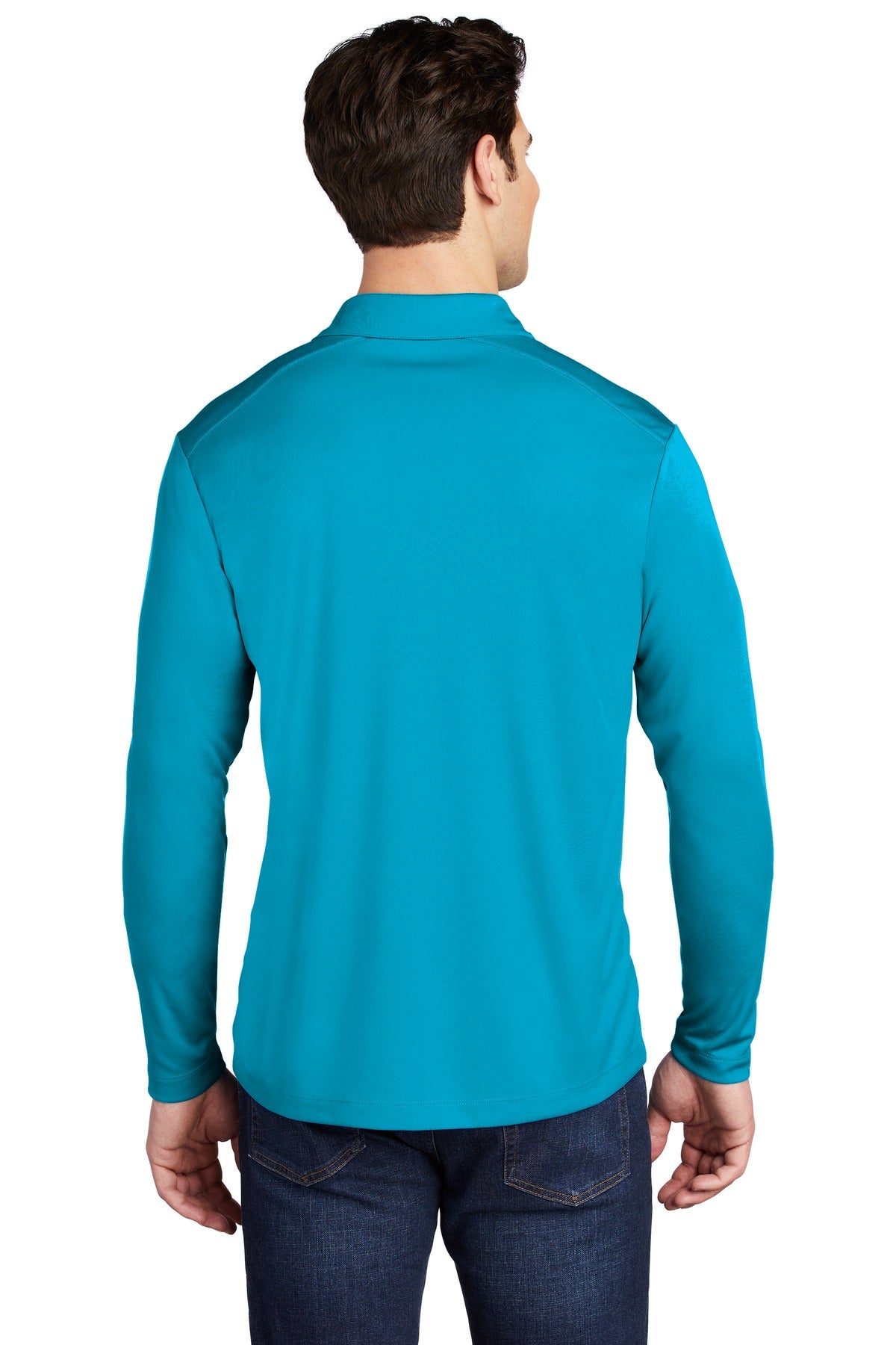 Sport-Tek Men's Posi-UV Pro Long Sleeve Polo Sport-Tek