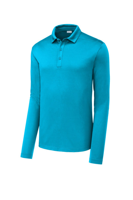 Sport-Tek Men's Posi-UV Pro Long Sleeve Polo Sport-Tek