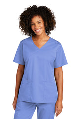WonderWink Women's WorkFlex Mock Wrap Top. WW4760