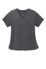 WonderWink Women's Premiere Flex Mock Wrap Top. WW4268
