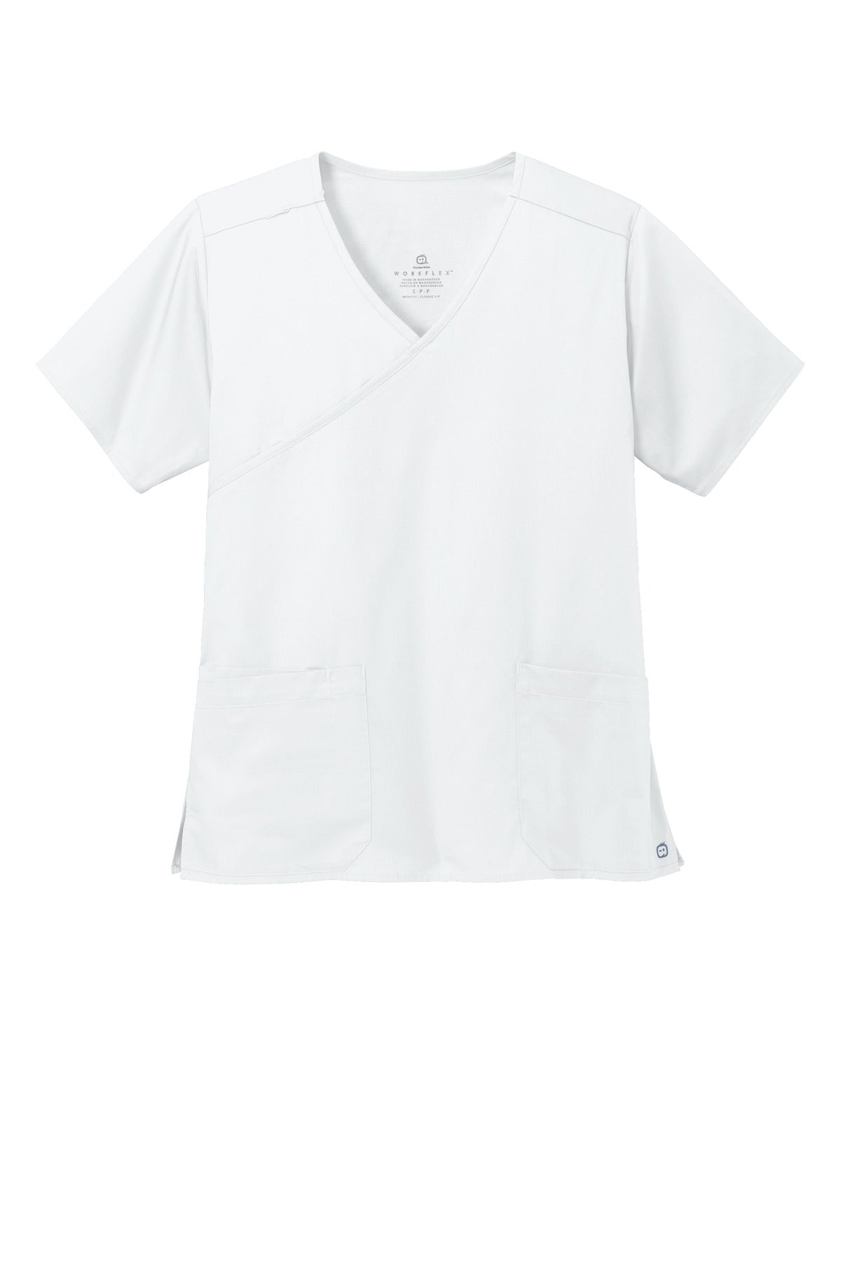 WonderWink Women's WorkFlex Mock Wrap Top. WW4760