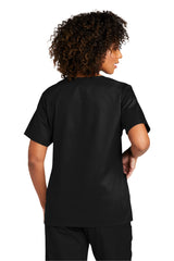 WonderWink Women's WorkFlex Mock Wrap Top. WW4760
