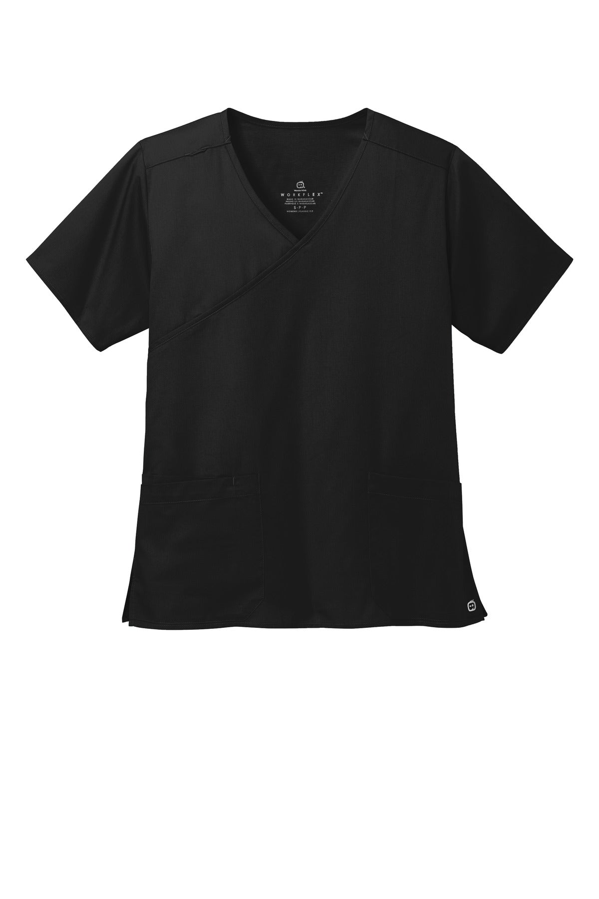 WonderWink Women's WorkFlex Mock Wrap Top. WW4760