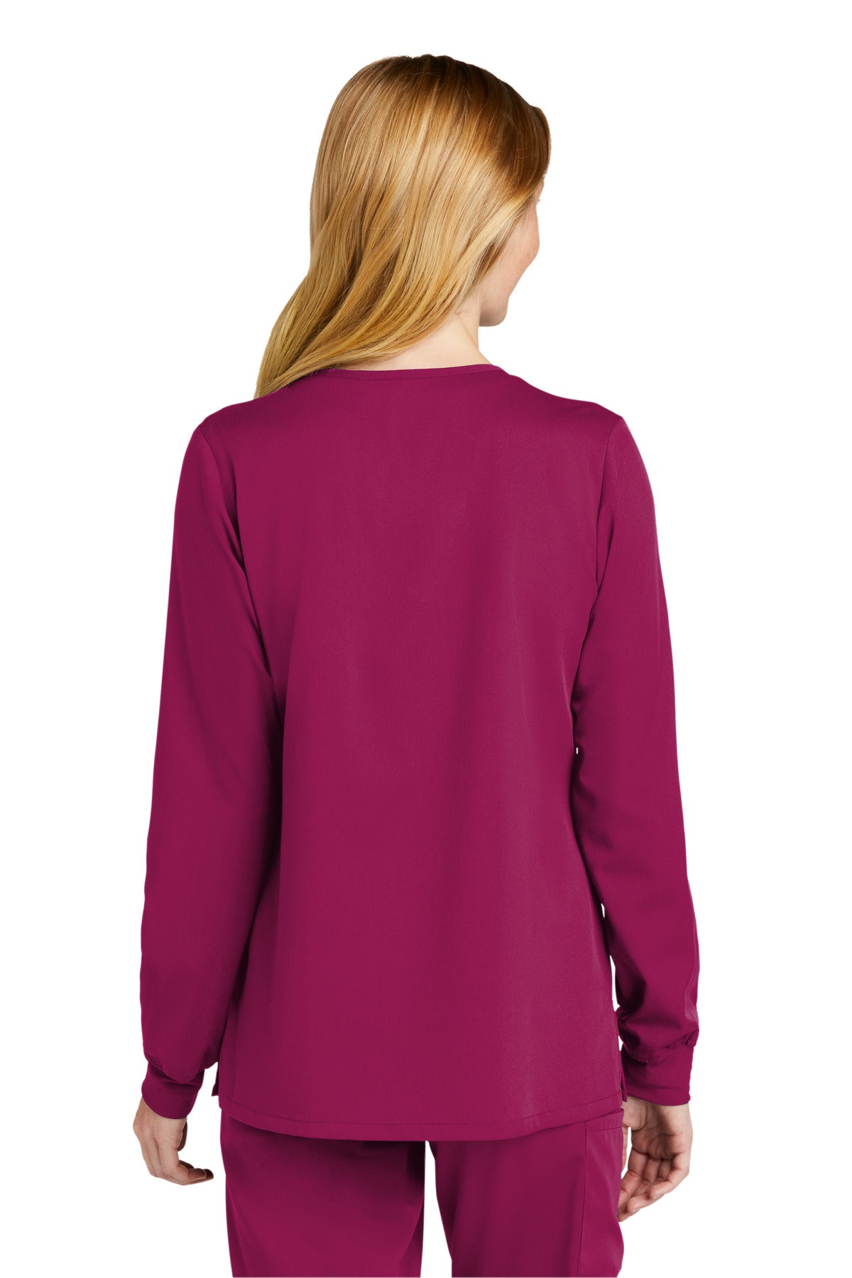 WonderWink Women's Premiere Flex Full-Zip Scrub Jacket. WW4088