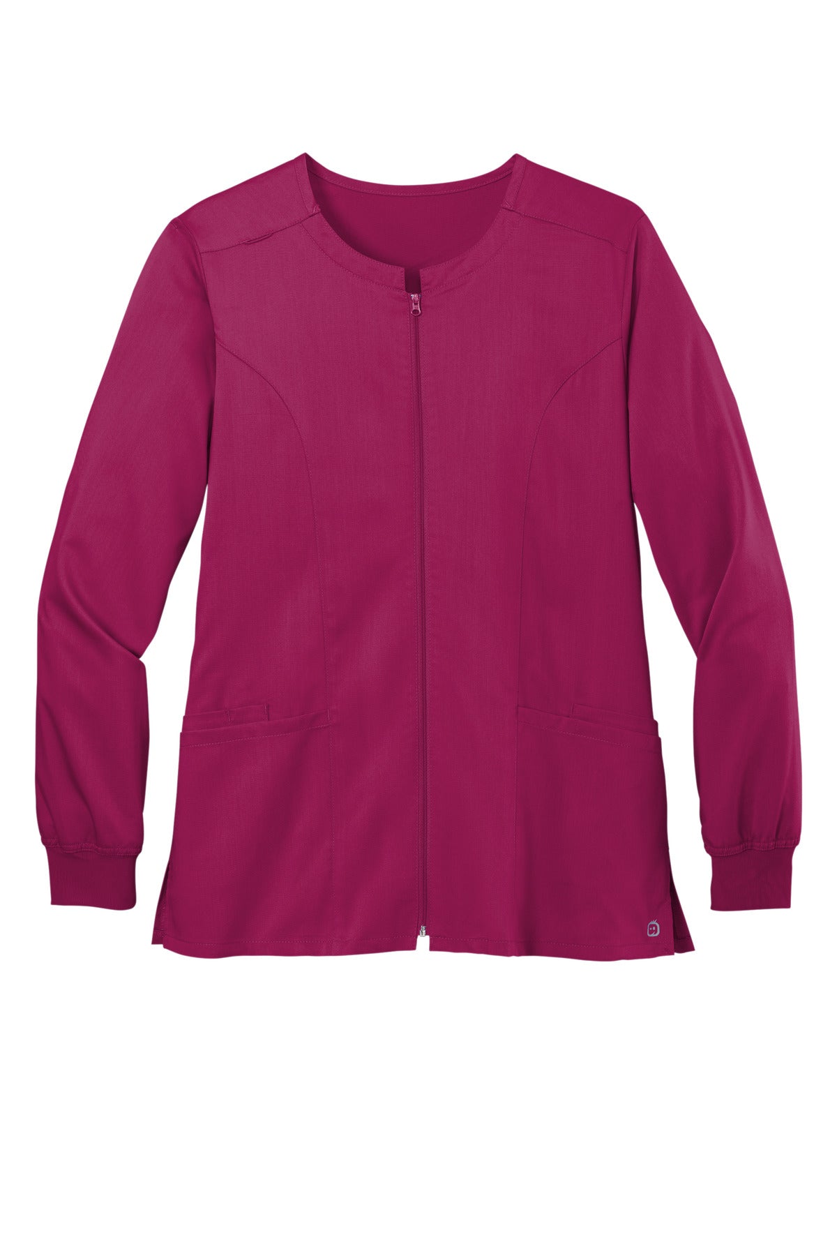 WonderWink Women's Premiere Flex Full-Zip Scrub Jacket. WW4088