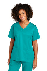 WonderWink Women's WorkFlex Mock Wrap Top. WW4760