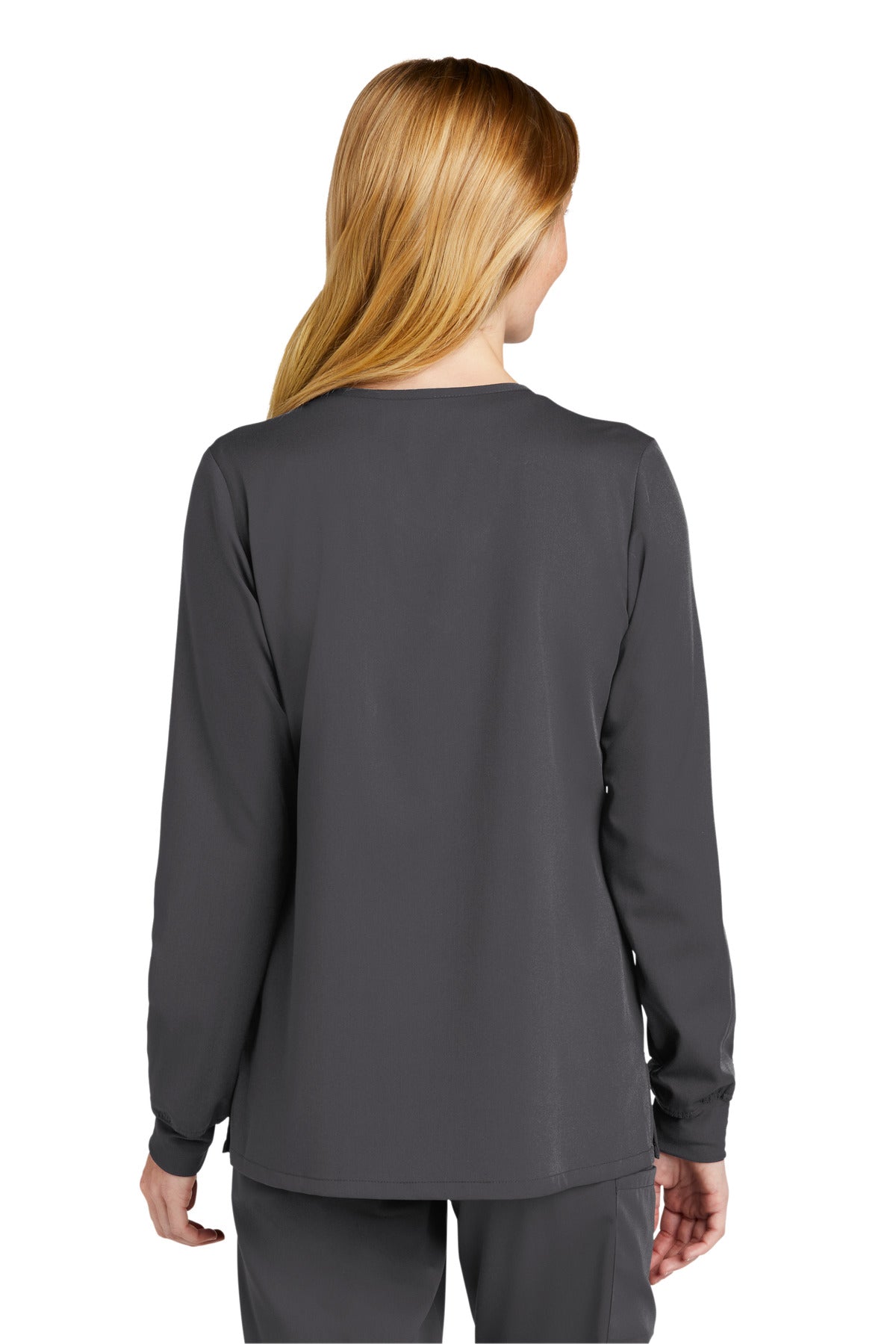 WonderWink Women's Premiere Flex Full-Zip Scrub Jacket. WW4088