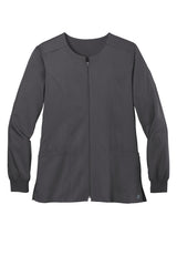 WonderWink Women's Premiere Flex Full-Zip Scrub Jacket. WW4088