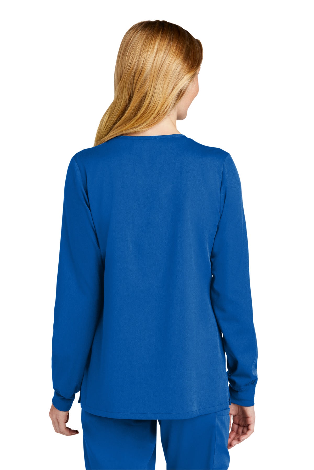 WonderWink Women's Premiere Flex Full-Zip Scrub Jacket. WW4088