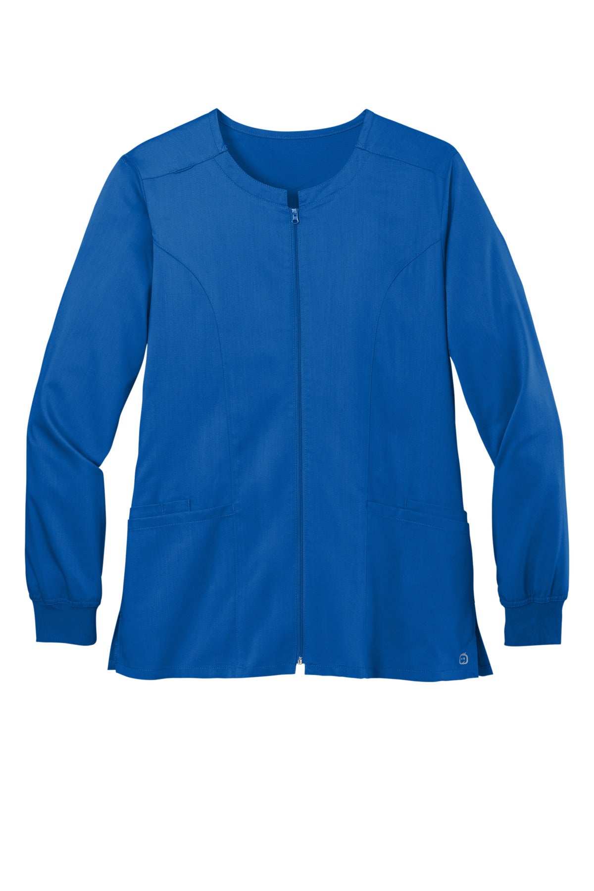 WonderWink Women's Premiere Flex Full-Zip Scrub Jacket. WW4088