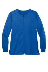 WonderWink Women's Premiere Flex Full-Zip Scrub Jacket. WW4088