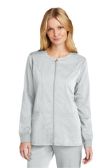 WonderWink Women's Premiere Flex Full-Zip Scrub Jacket. WW4088