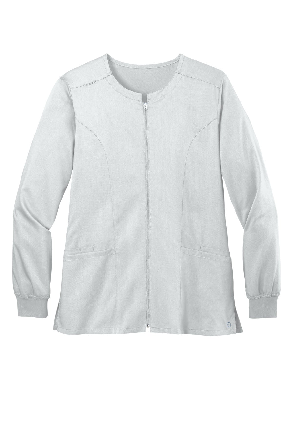 WonderWink Women's Premiere Flex Full-Zip Scrub Jacket. WW4088