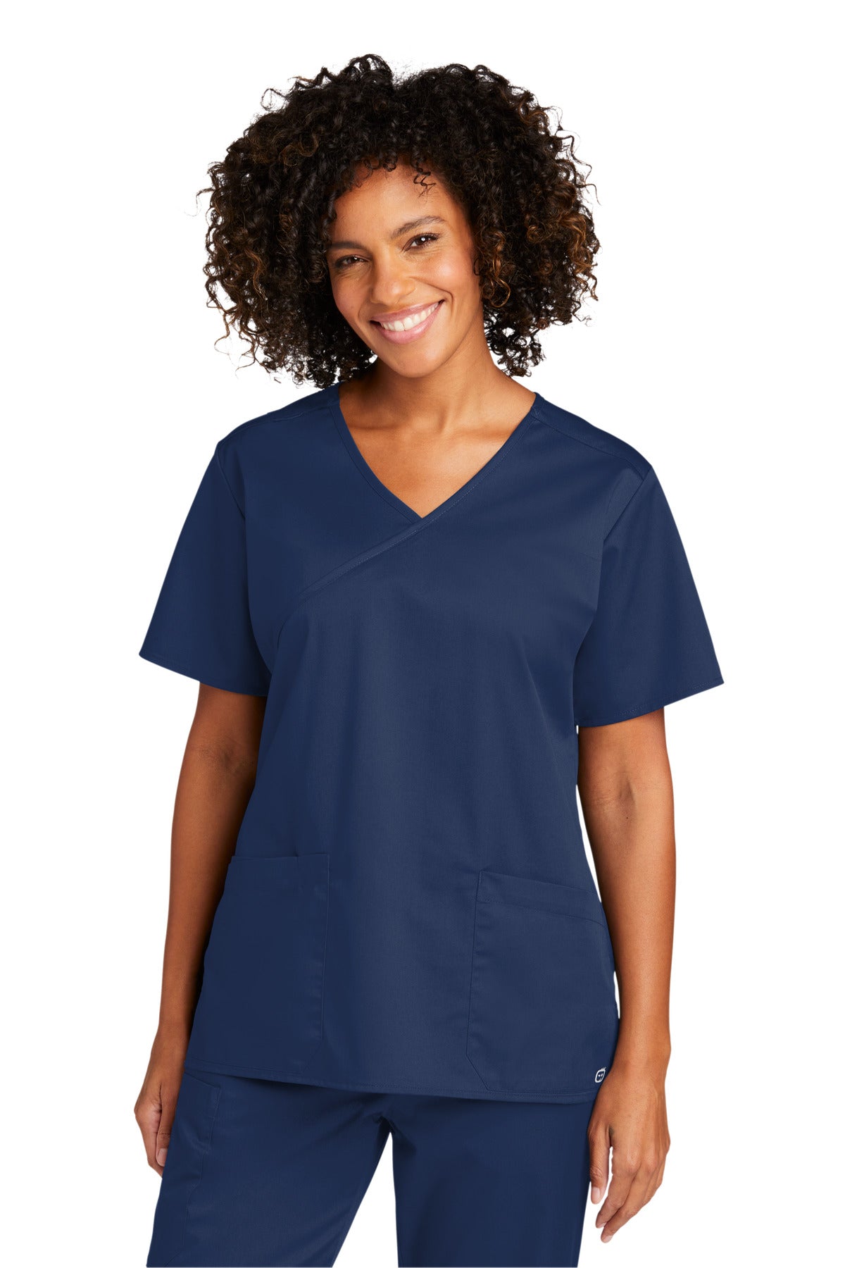 WonderWink Women's WorkFlex Mock Wrap Top. WW4760