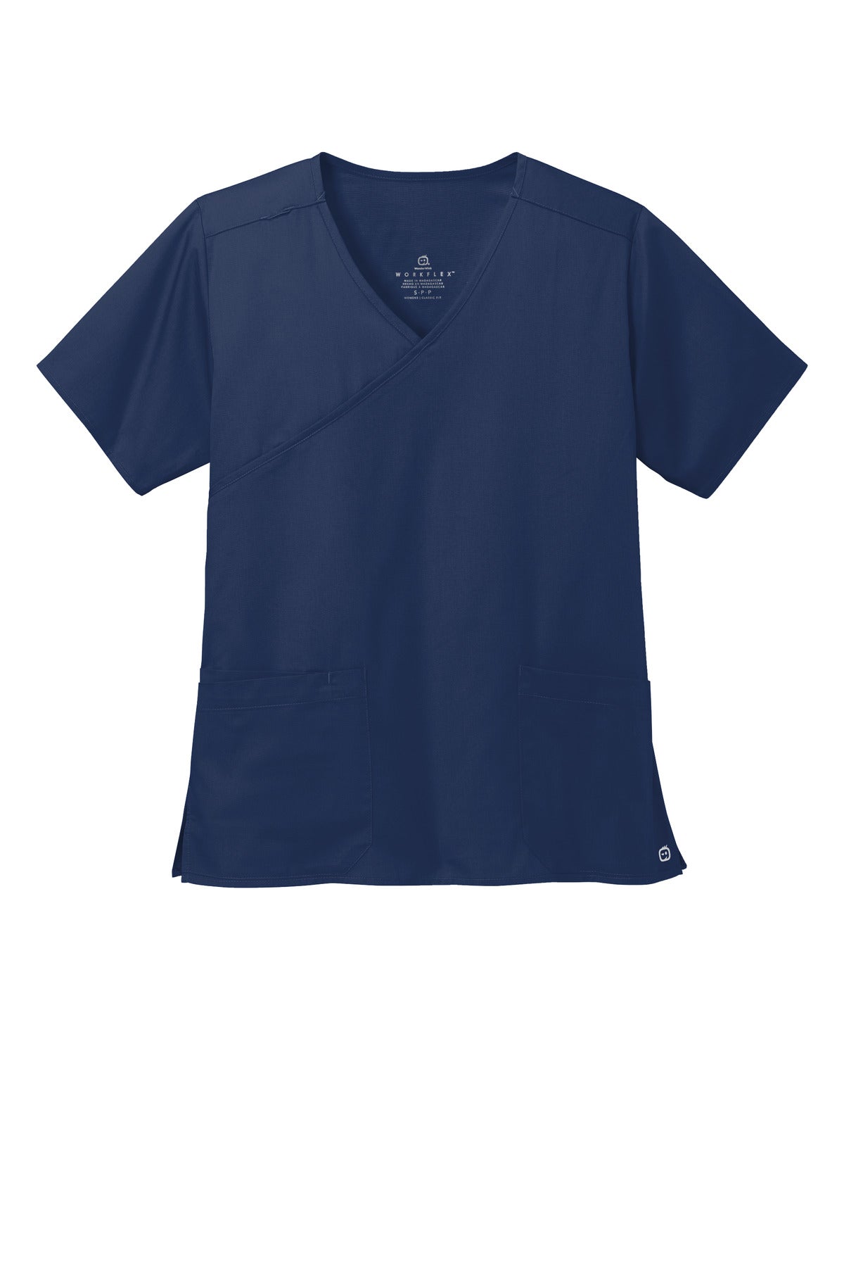 WonderWink Women's WorkFlex Mock Wrap Top. WW4760