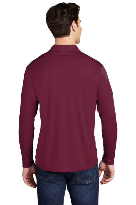 Sport-Tek Men's Posi-UV Pro Long Sleeve Polo Sport-Tek