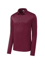 Sport-Tek Men's Posi-UV Pro Long Sleeve Polo Sport-Tek