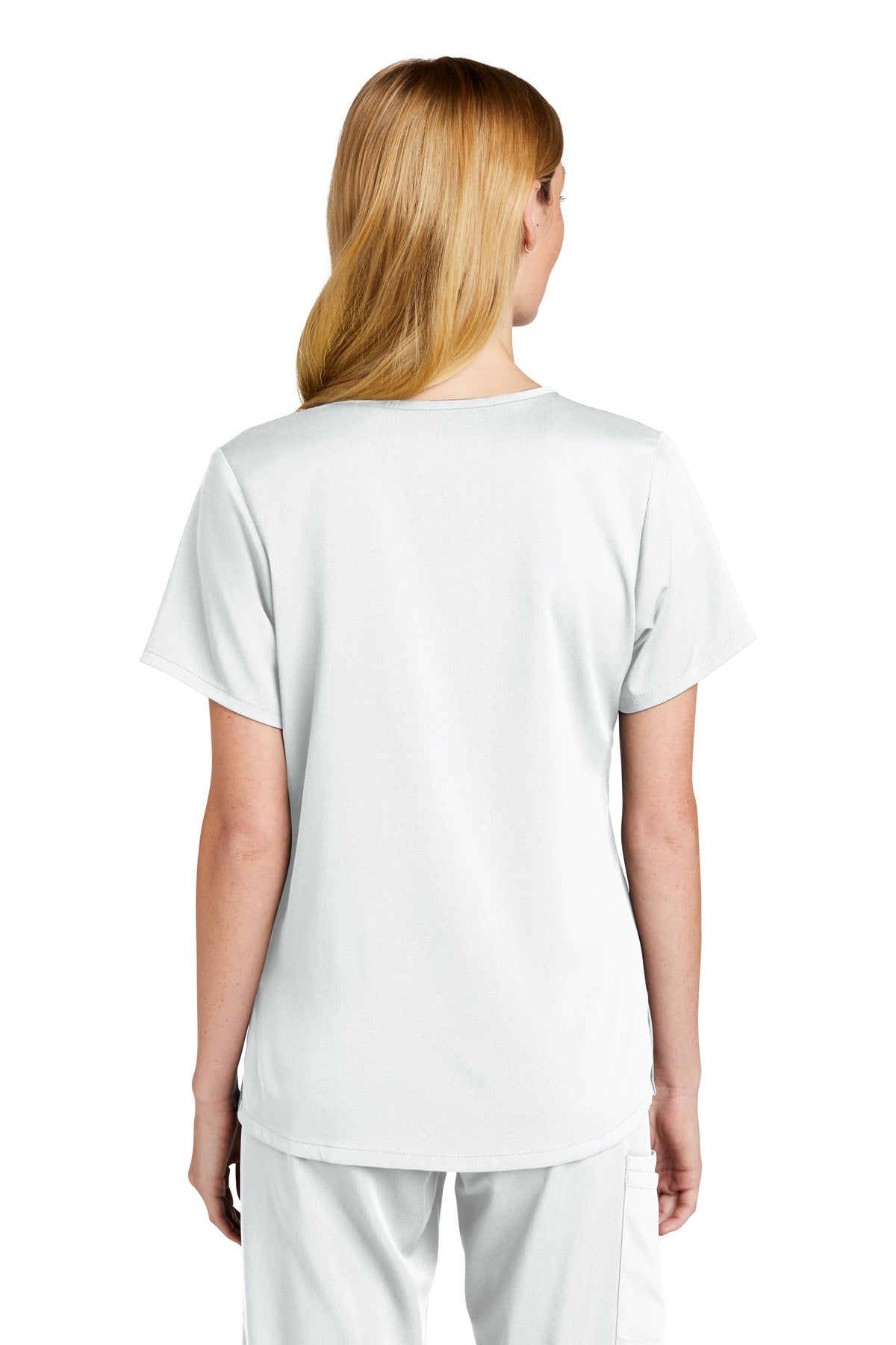 WonderWink Women's Premiere Flex Mock Wrap Top. WW4268