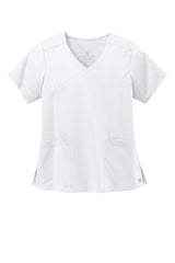 WonderWink Women's Premiere Flex Mock Wrap Top. WW4268