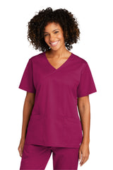 WonderWink Women's WorkFlex Mock Wrap Top. WW4760