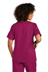 WonderWink Women's WorkFlex Mock Wrap Top. WW4760