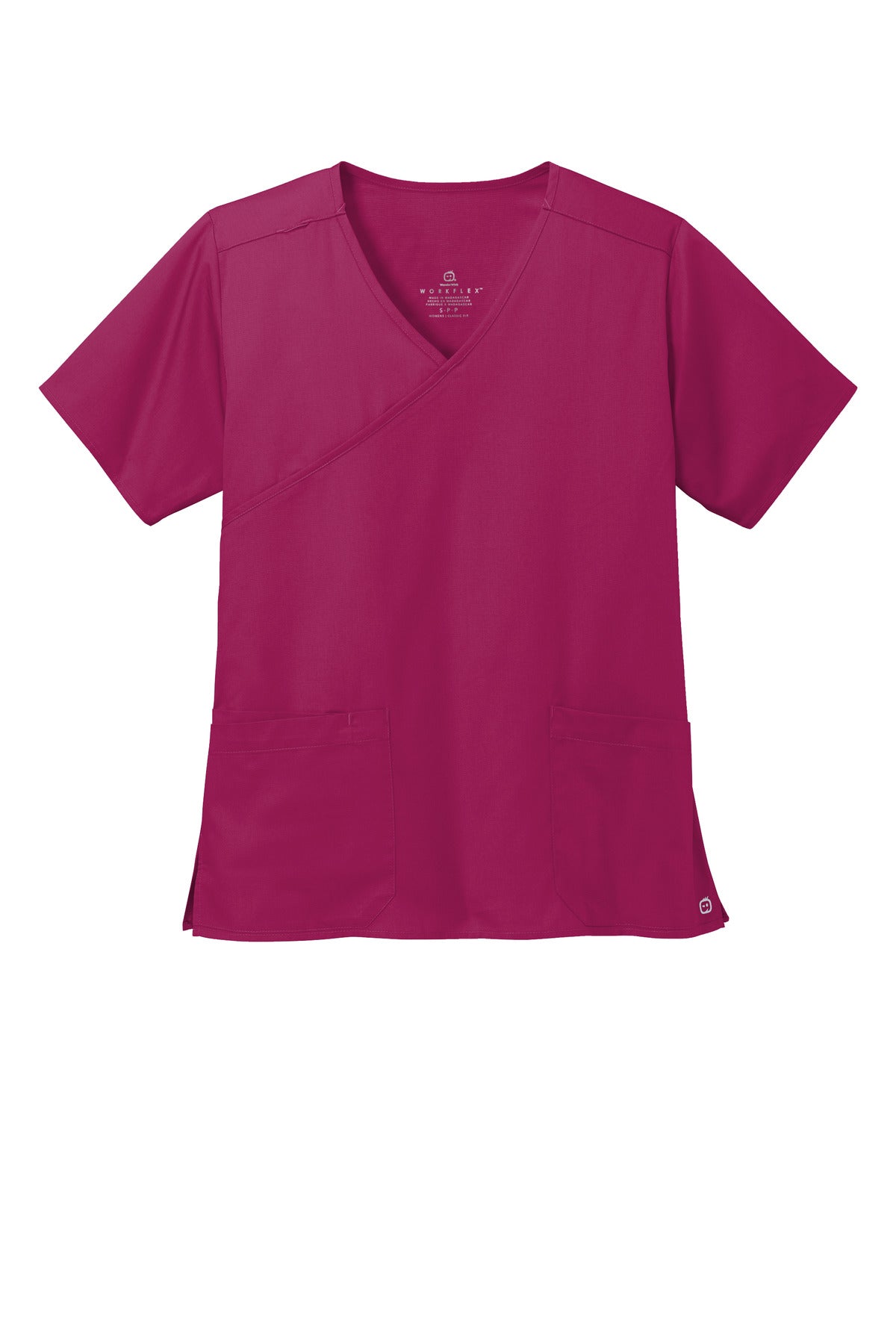 WonderWink Women's WorkFlex Mock Wrap Top. WW4760