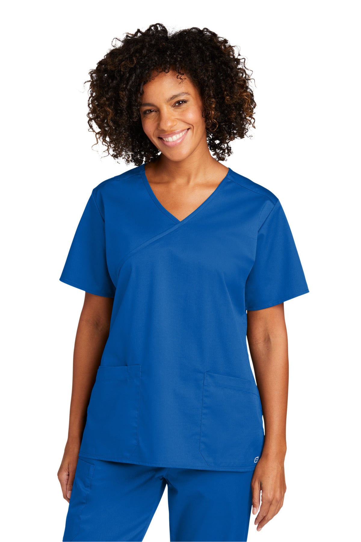 WonderWink Women's WorkFlex Mock Wrap Top. WW4760