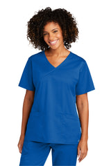 WonderWink Women's WorkFlex Mock Wrap Top. WW4760