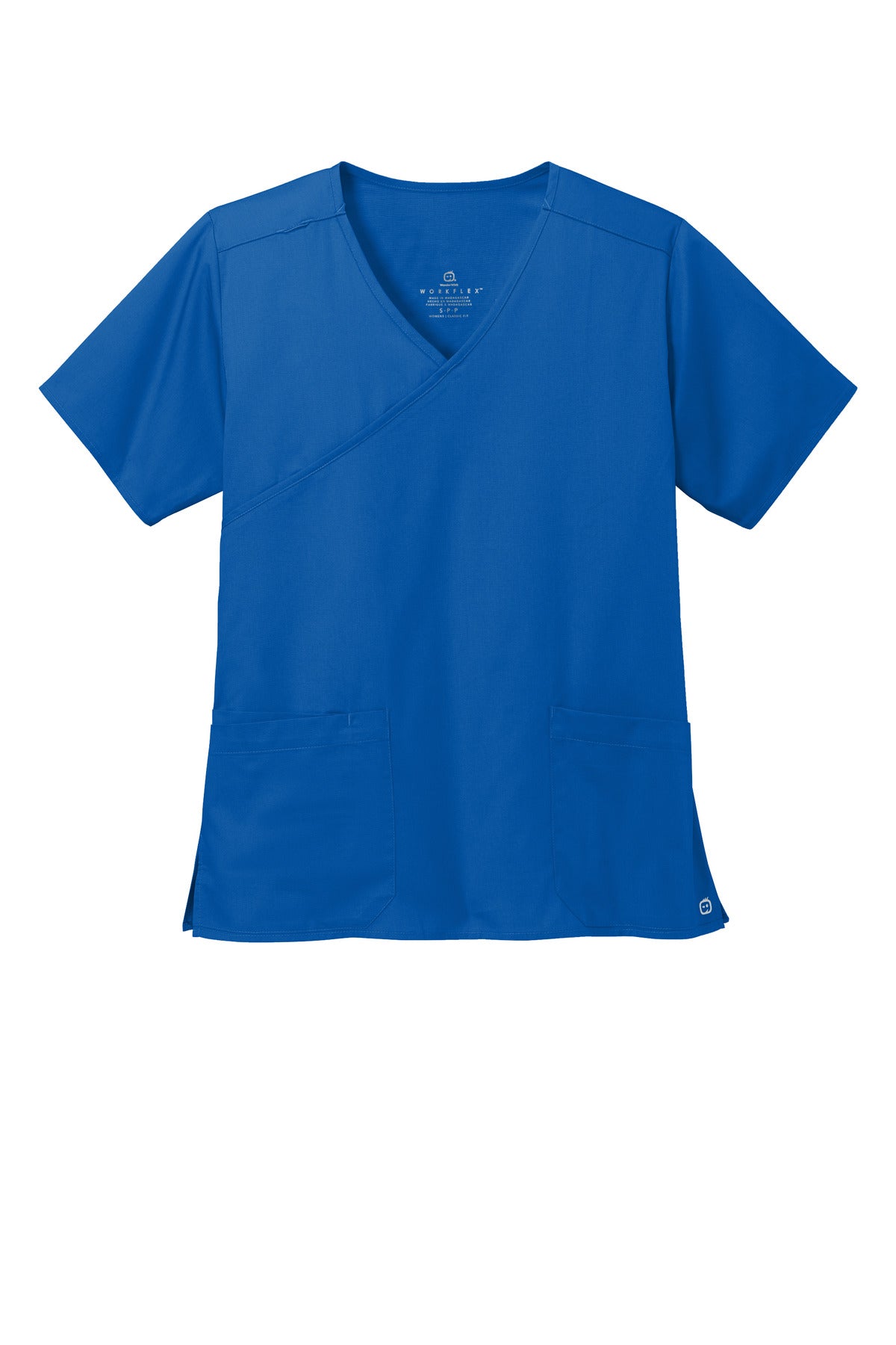 WonderWink Women's WorkFlex Mock Wrap Top. WW4760