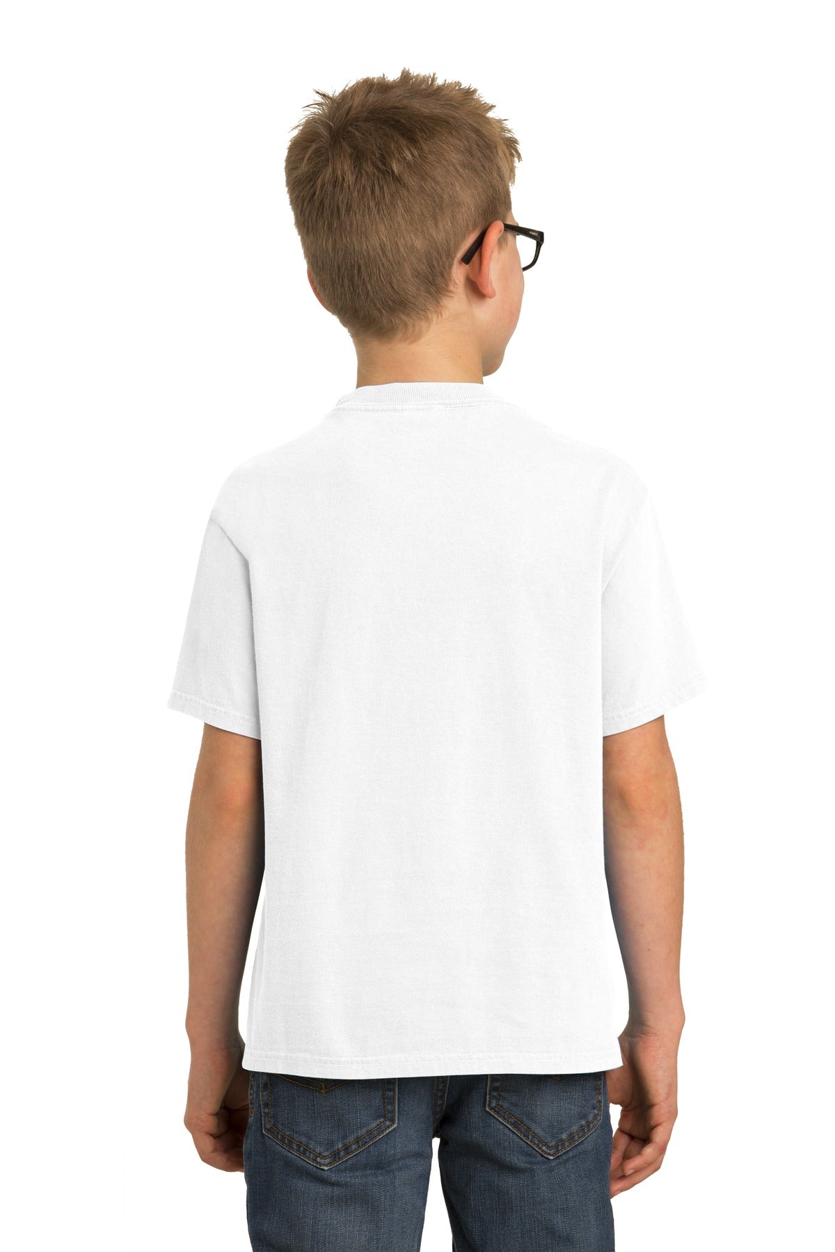 Port & Company Youth Beach Wash Garment-Dyed Tee