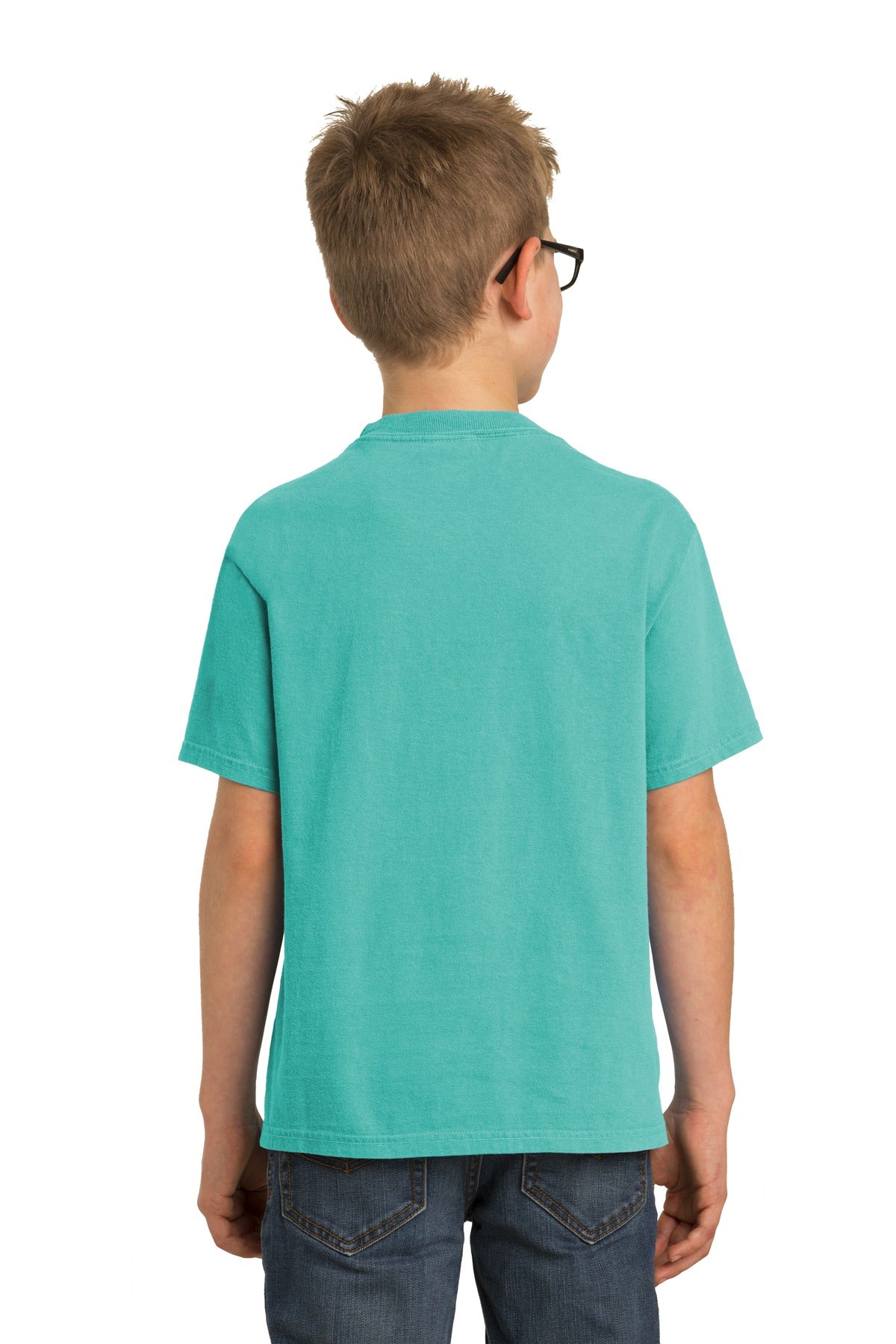 Port & Company Youth Beach Wash Garment-Dyed Tee