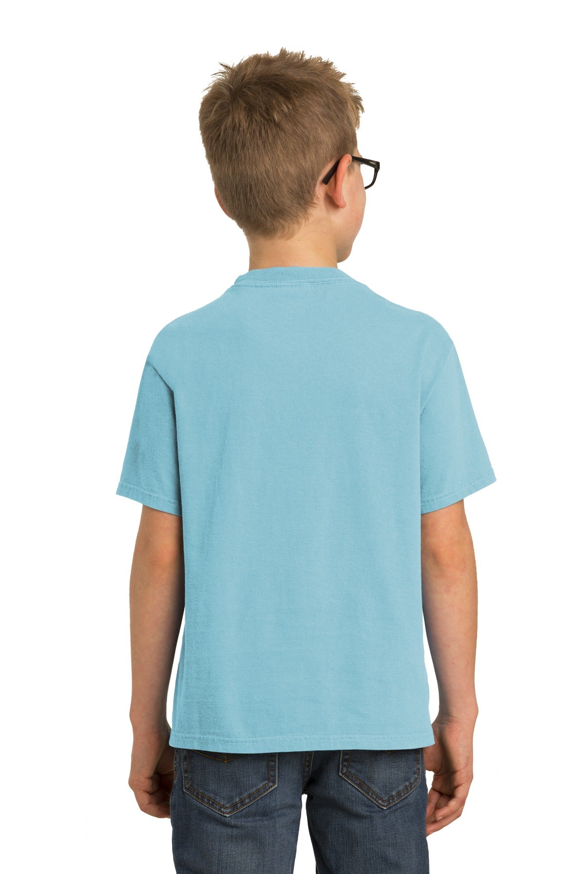 Port & Company Youth Beach Wash Garment-Dyed Tee