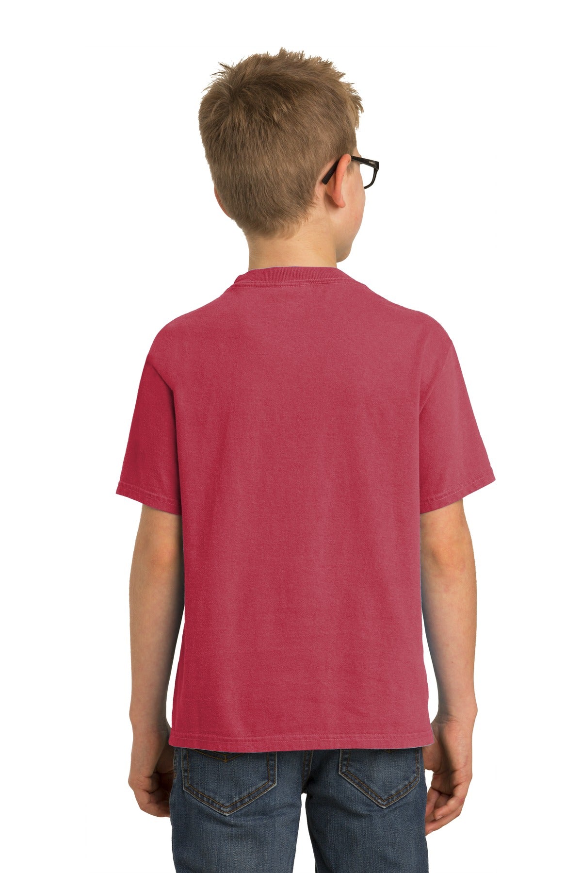Port & Company Youth Beach Wash Garment-Dyed Tee