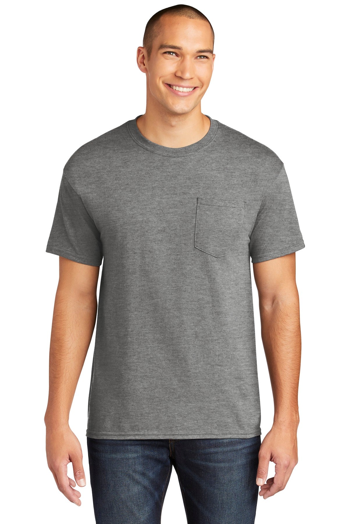 Gildan Men's Heavy Cotton Pocket T-Shirt Gildan