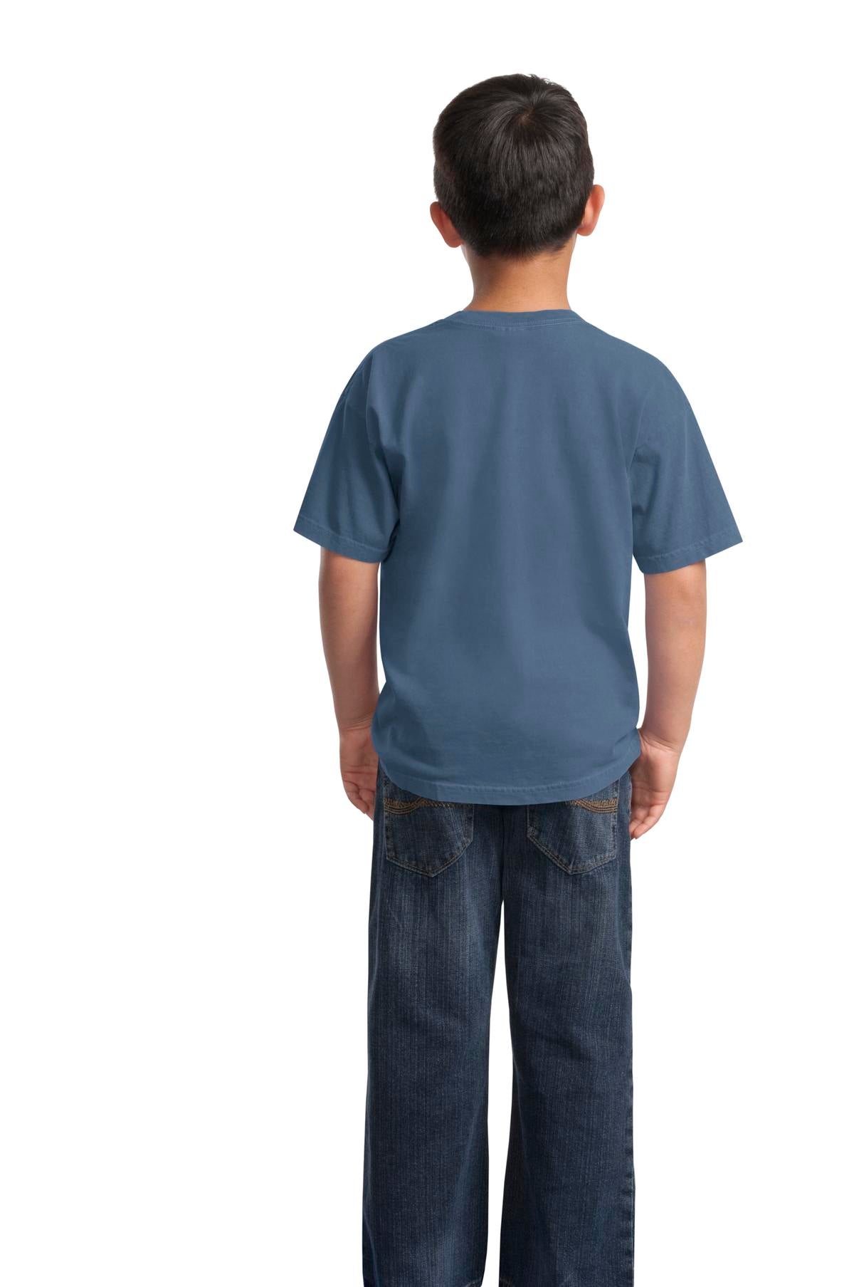 Port & Company Youth Beach Wash Garment-Dyed Tee