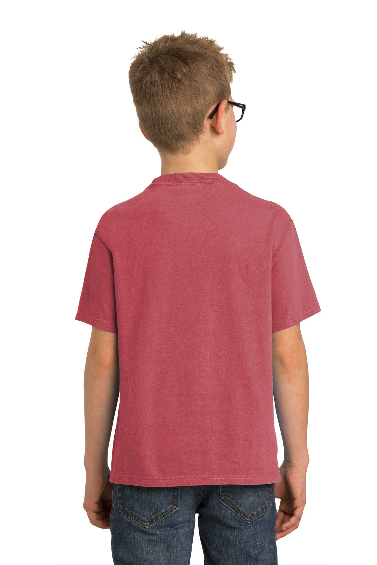 Port & Company Youth Beach Wash Garment-Dyed Tee