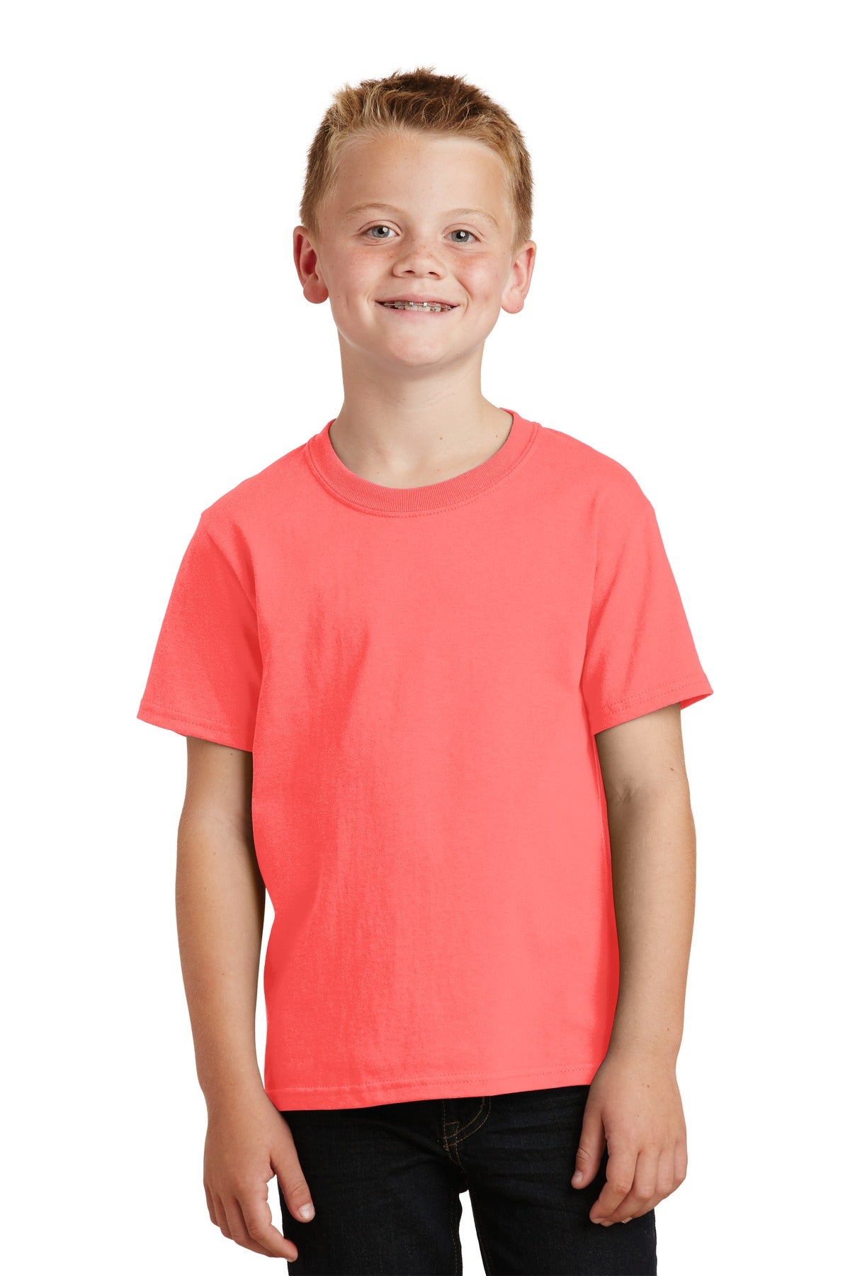 Port & Company Youth Beach Wash Garment-Dyed Tee