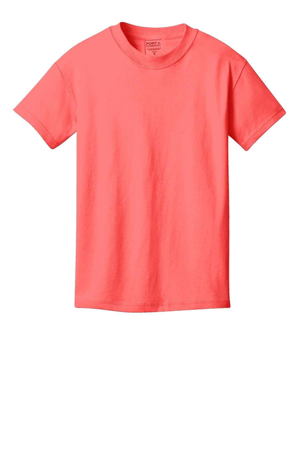 Port & Company Youth Beach Wash Garment-Dyed Tee