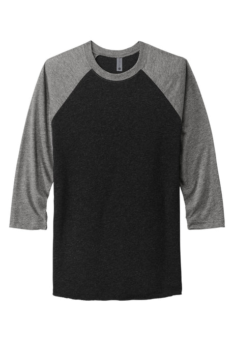 Next Level Unisex Tri-Blend 3/4-Sleeve Raglan Tee. Next Level Apparel