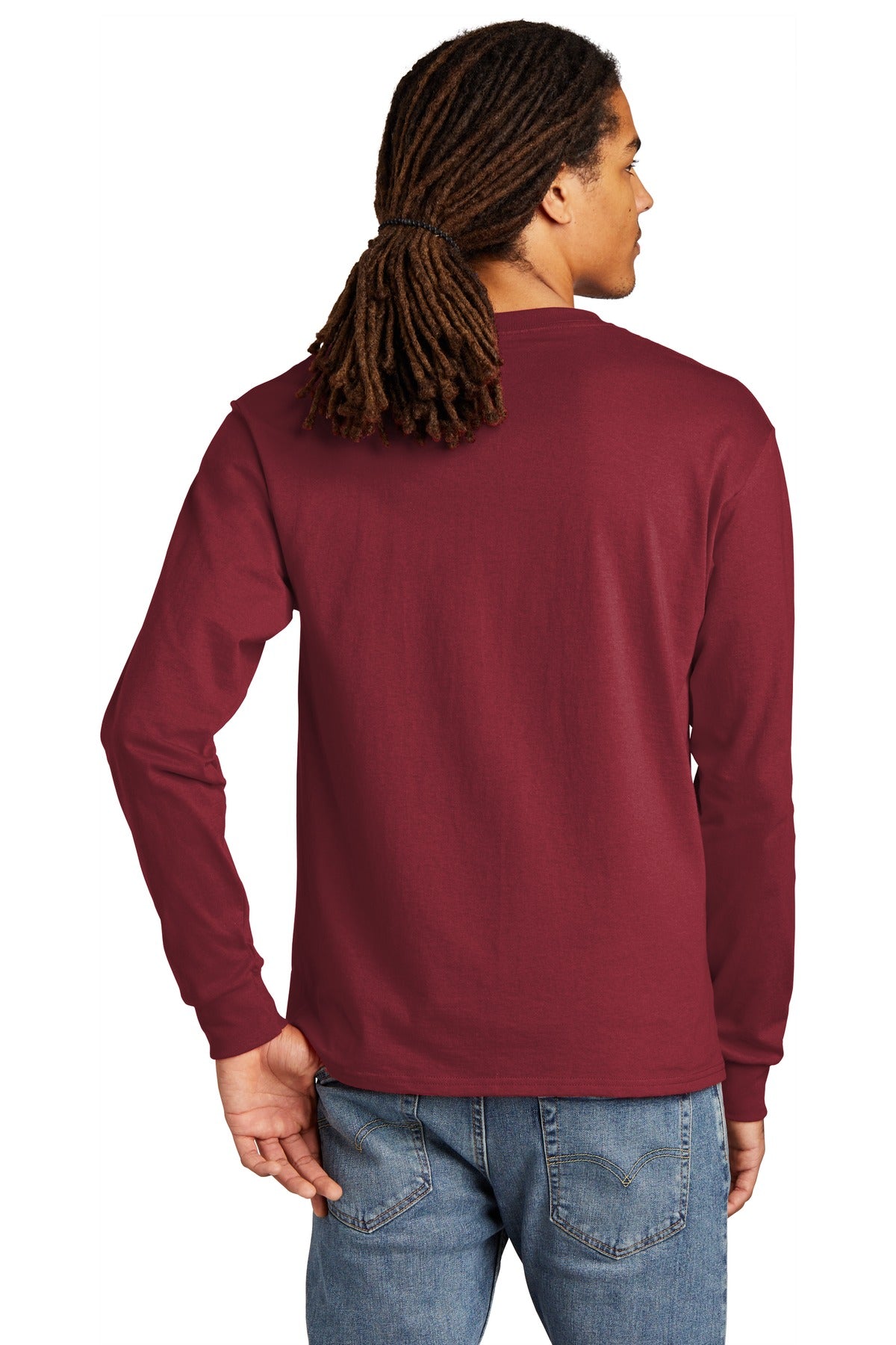 Champion Men's Heritage 5.2-Oz. Jersey Long Sleeve Tee Champion